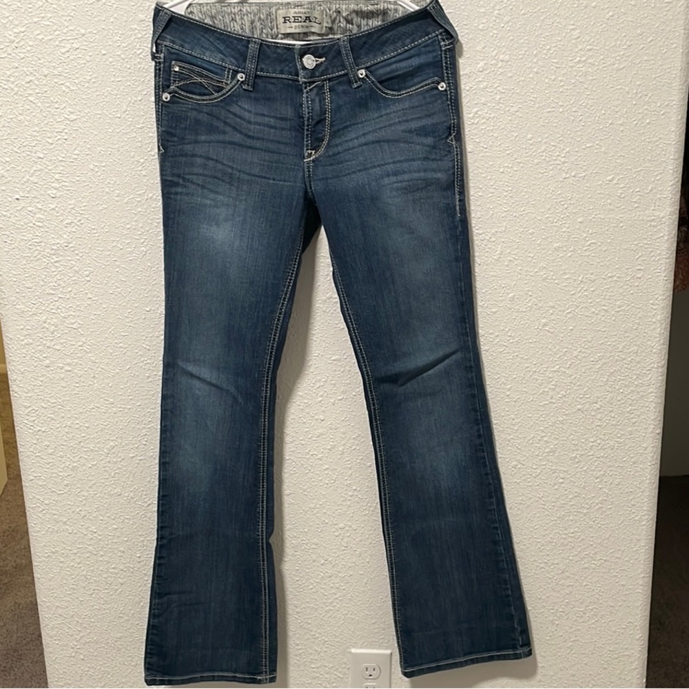 Ariat Blue Boot Cut Jeans with Classic Style